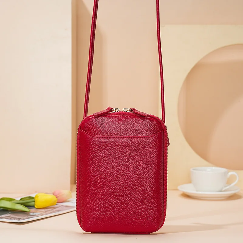 sac bandoulière rouge moderne